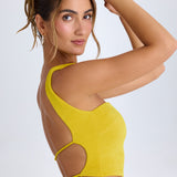 Choker-Detail Bandeau Top Võilill