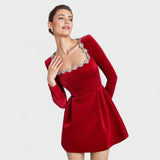 Elea | Satiinist Mini Kleit