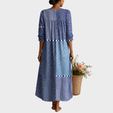 Ava™ | Retro Linane Kleit