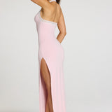 Modal Lace-Trim Maxi Kleit Beebiroosas