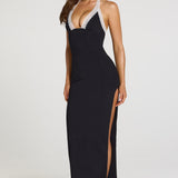 Must Modal Lõhikuga Maxi Kleid