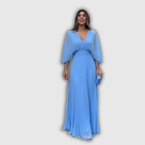 Serelina | Pleeditud Elegants Maxi Kleid