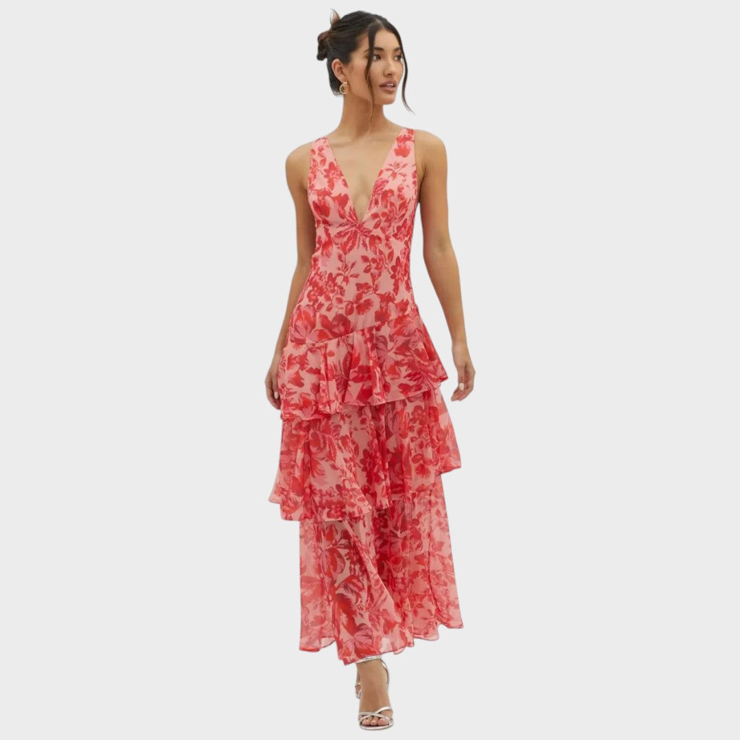 Lena | Elegantne Maxi Kleit Lihtsa Suve Stiliseerimise jaoks