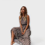 Danae | Täpikeste Midi Kleit