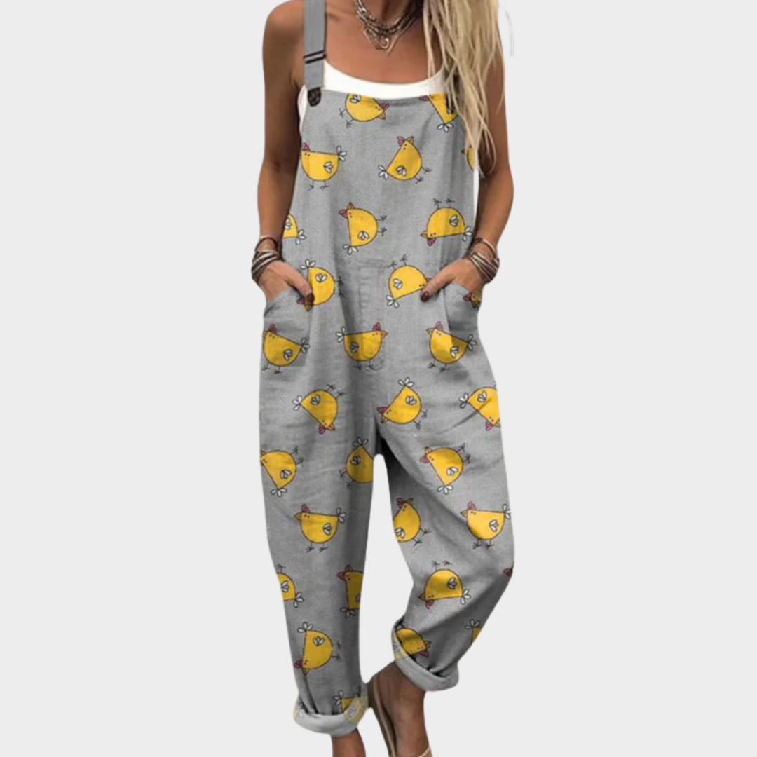 Hallie | Lõdva Dungaree Üksik