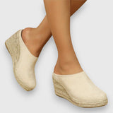 Sienna – Espadrille Platvormsandaal