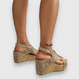 Mia – Vintage Platvormi Sandaal