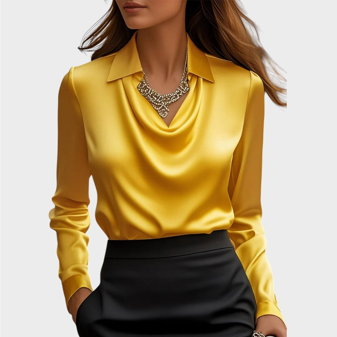 Elin | Elegantne satiinbluus