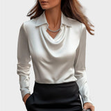 Elin | Elegantne satiinbluus