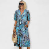 Maja - Lilleline Kleid
