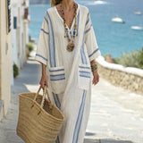 Kaftan Kleit "Yvonne" – Hellenic Weave