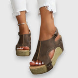 Mia – Vintage Platvormi Sandaal