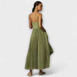 Marilyn - Midi seelikute kleit tüllist bustier disainiga