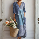 Ava™ | Retro Linasest Kleit
