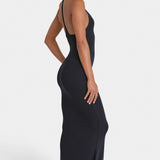 ButterCloud™ Maxi Kleid mustas
