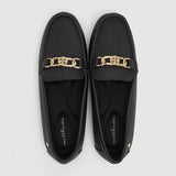 Banksi Lame Loafers
