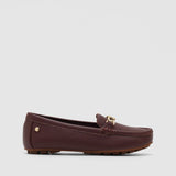 Banksi Lame Loafers