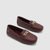 Banksi Lame Loafers