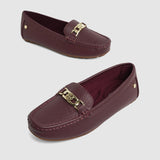 Banksi Lame Loafers