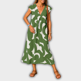 Valérie | V-loops Kleid