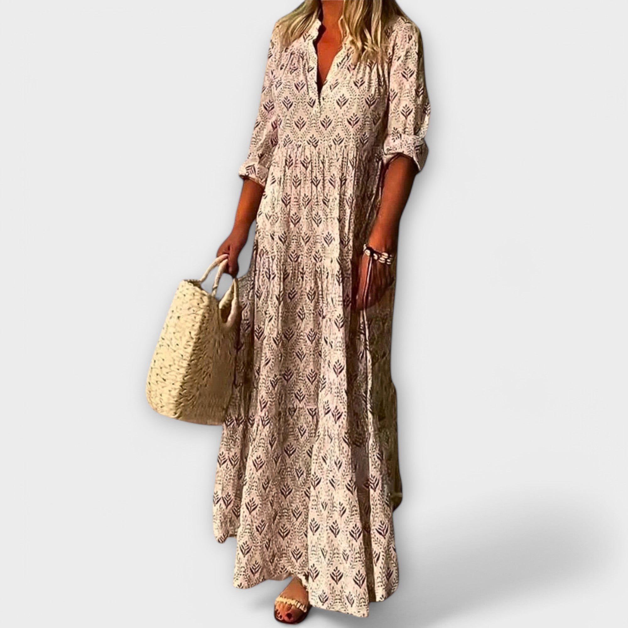 Sera - Stiilne ja Mugav Kevadine Maxi Kleid
