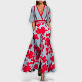 Elise - Elegantne lilleline kleit