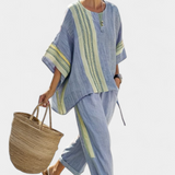 Lorena - Boho lina ja bambusest komplekt