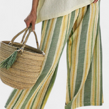 Olívia - Bambu Linase Komplekt Oliiv