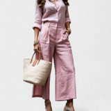 Isadora - Vaatamine Casual Chic Roosa