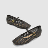 Rake Flat Mary Janes