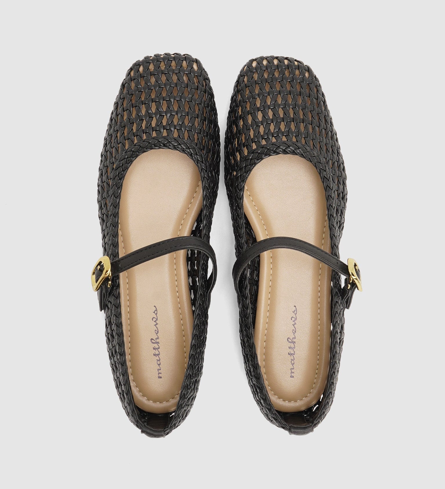 Rake Flat Mary Janes