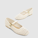 Rake Flat Mary Janes