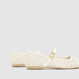 Rake Flat Mary Janes