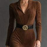 Retro Midi Kleid