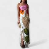 Safiir - Elegantne Pitsiline Maxi Kleid