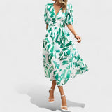 Clara - Elegantne Midi Lilleline Kleit