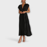 Maria - Stiilne Plisseeritud Kleid