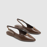 Lilla Slingback Madalad Kingad