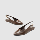Lilla Slingback Madalad Kingad