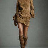 Viin™ | Elegantne Faux-Suede Talve Mini