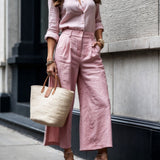 Isadora - Vaatamine Casual Chic Roosa
