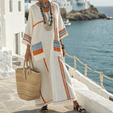 Kaftan Kleid "Constance" – Kreeka Roheline