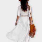Louisa - Boho Midi Kleit