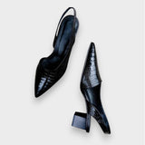 Dorothea | Patenteeritud terava varbaga ortopeedilised slingback kontsad