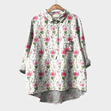 Marieke | Premium Blouse Lilleseene Musteriga
