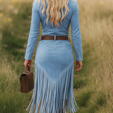 Sierra Lääne Frantsi Zip Midi Kleit