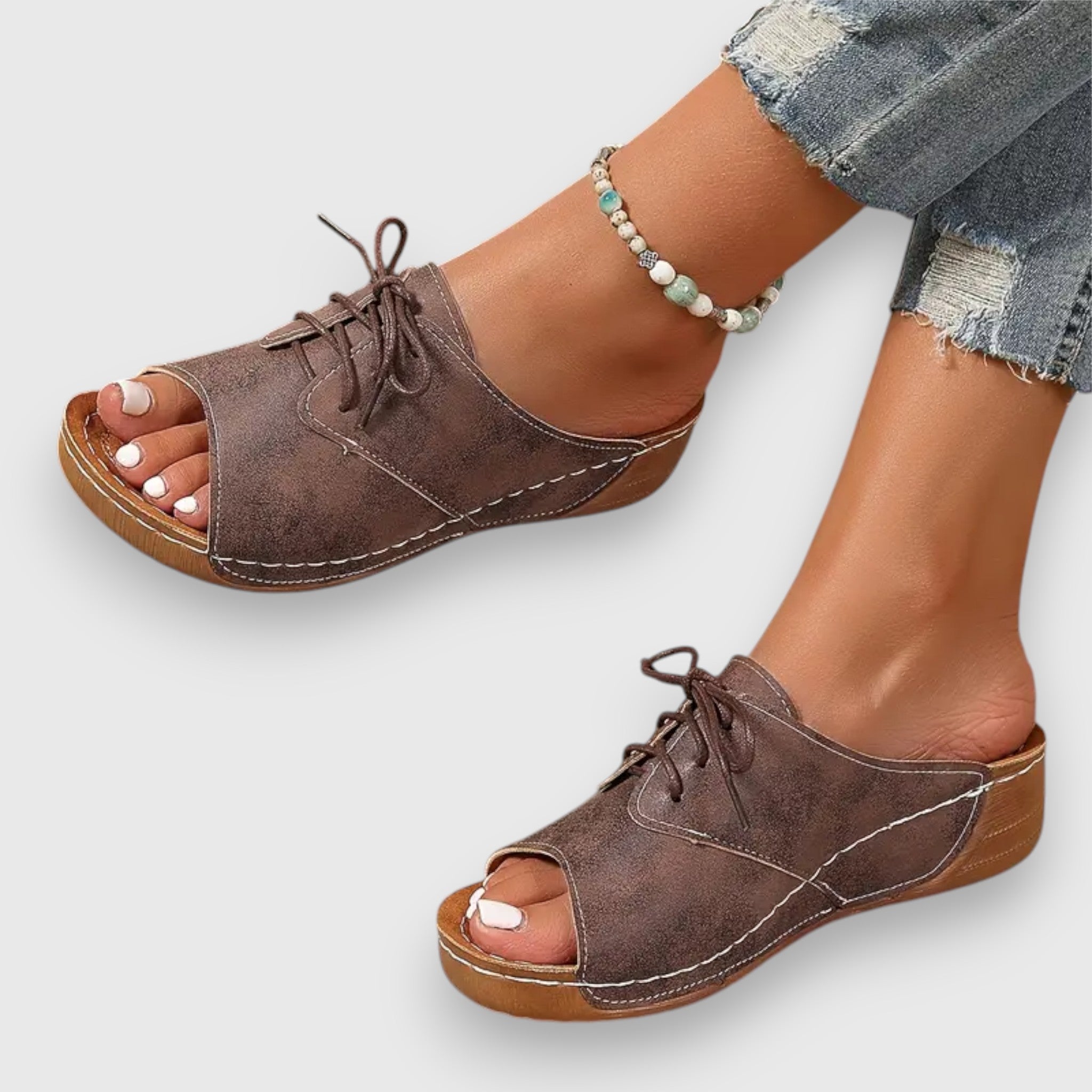 Saskia – Vintage-stiilis sandaal