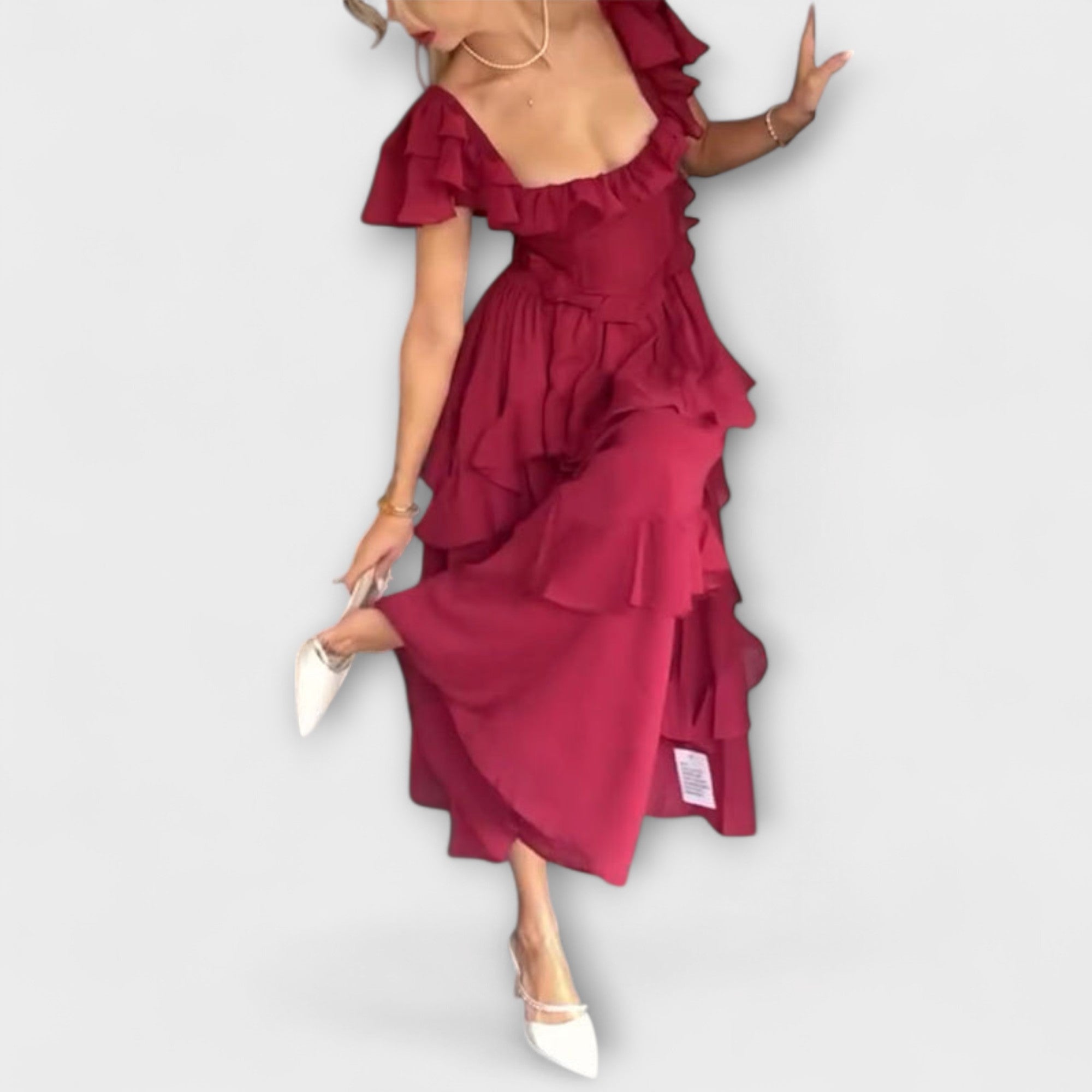 Elisa - Kleit Ruffle Detailidega