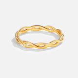Infinity 18K Kuld Keerdu Ring