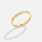 Infinity 18K Kuld Keerdu Ring